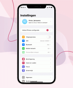 Gif hoe meldingen aanzetten iOS